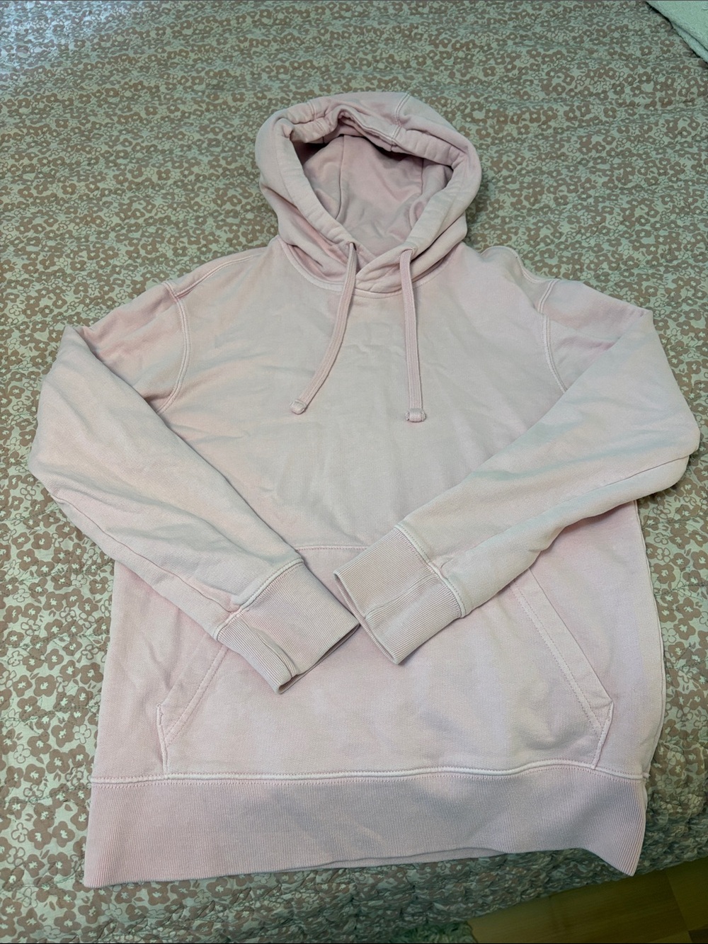 American Eagle Outfitters Light Pink Pullover Hoodie